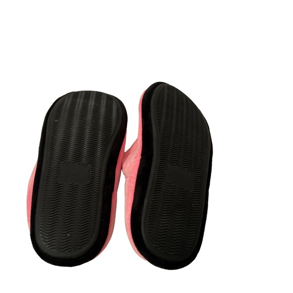 Talk To The Paw Dog Pink and Purple Slippers Size Medium NWOT - Picture 7 of 7